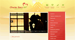 Desktop Screenshot of otworzserce.pl